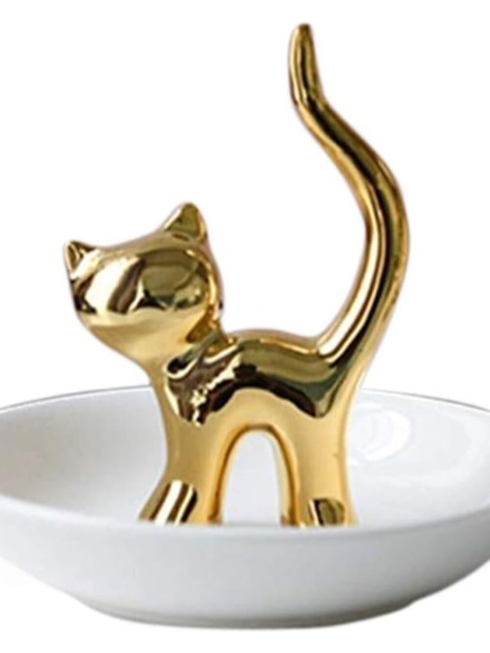 Cat Holder Ring Dish Cute Animals Jewelry Holder Rings Bracelets Earrings Trinke